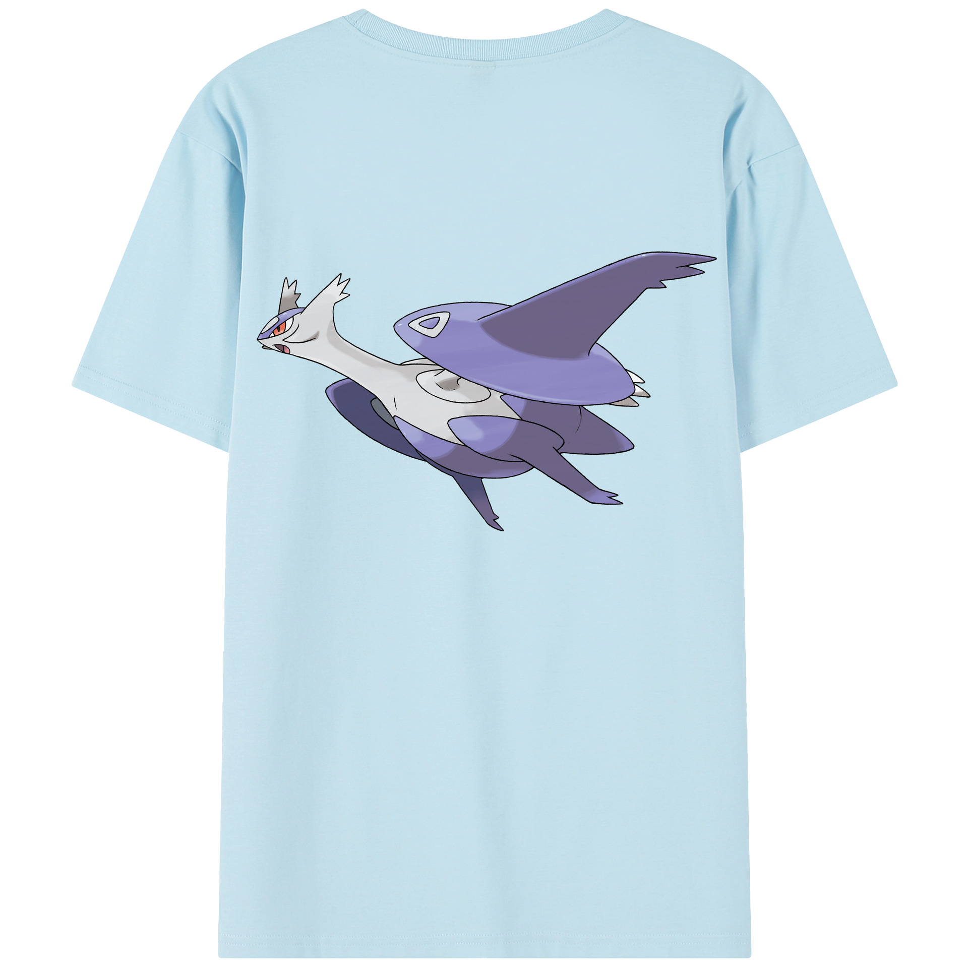 （画像用） ポケットモンスター Pokémon 綿100％半袖Tシャツ（背面プリント）